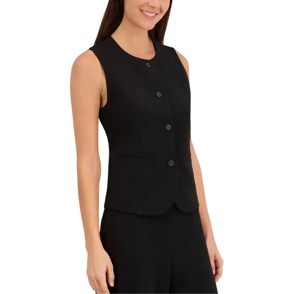 Kenneth Cole Women's Suit Vest, Black, Size: Small, New